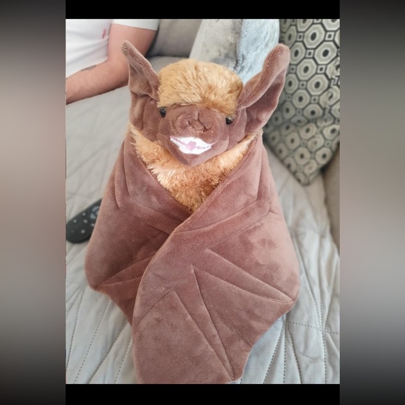 Wild Republic Brown Bat Plush Soft Toy - Picture 13 of 15